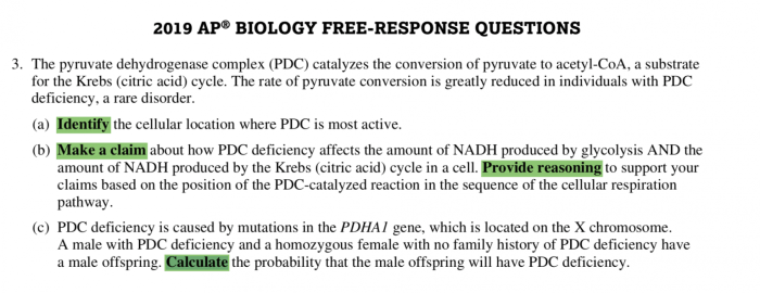 Unit 2 progress check frq ap biology