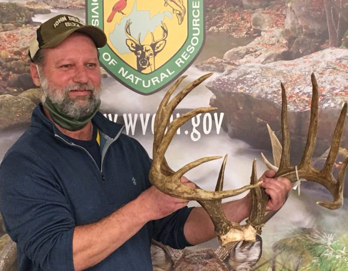 Wv state record buck hit by coal truck