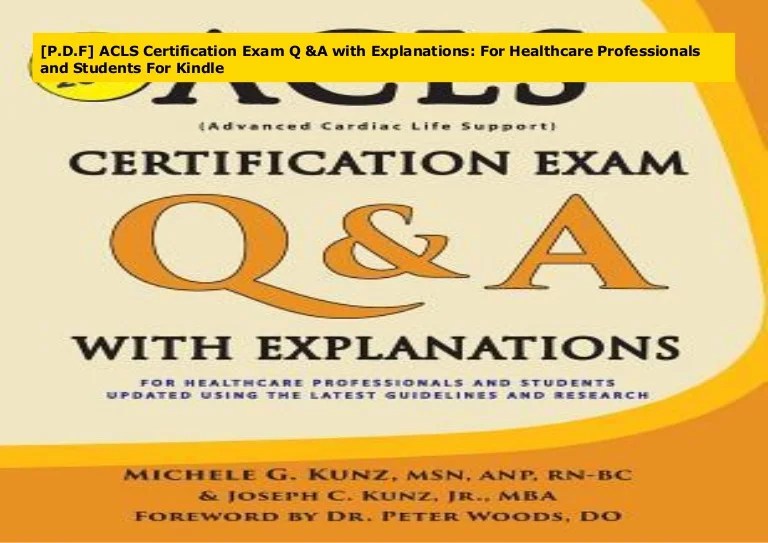 Acls questions and answers pdf