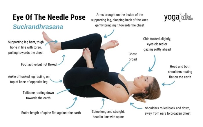 Eye of the needle yin yoga