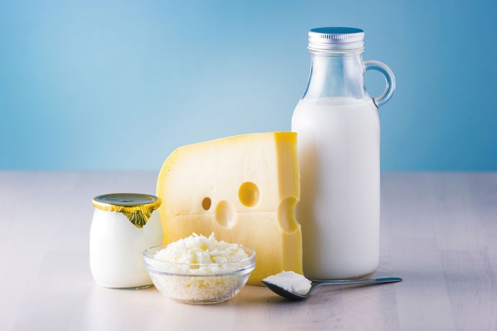 Milk and cheese products nyt crossword